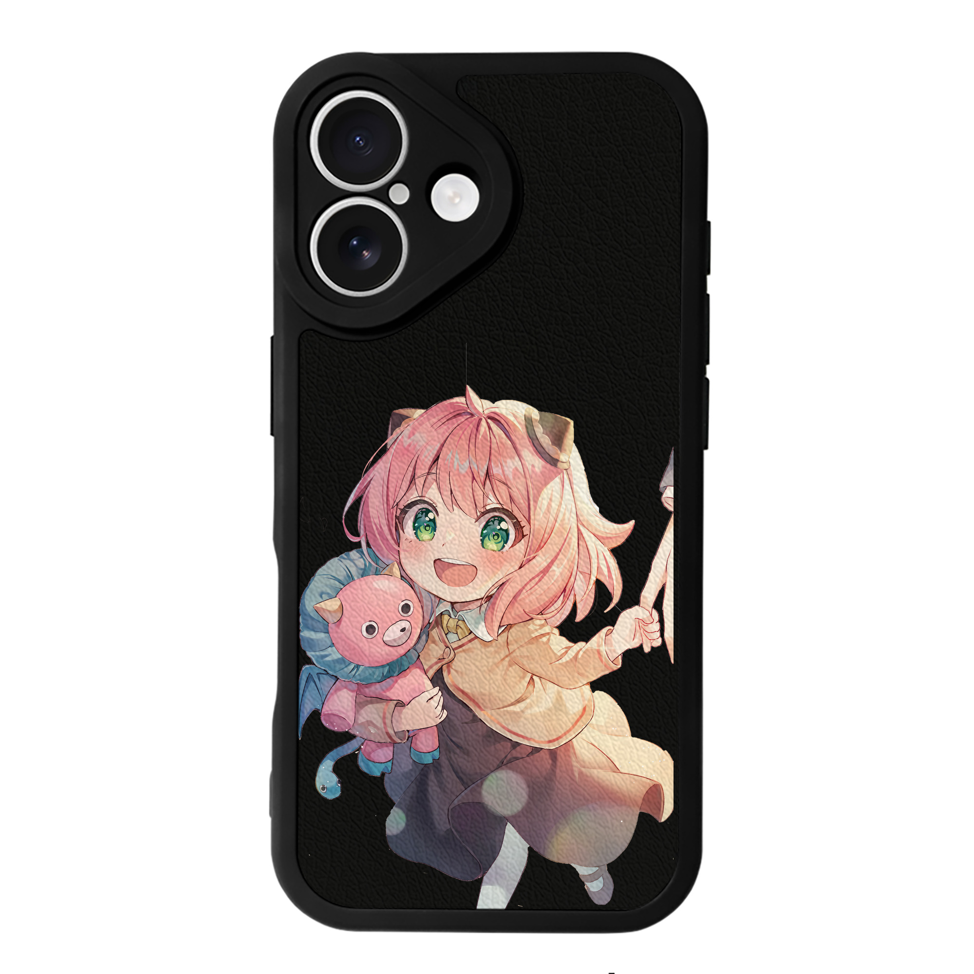（画像用） SPY×FAMILY间谍家家酒 【iPhone 16シリーズ対応】シリコンスマホケース（レザー調） 材質：シリコン